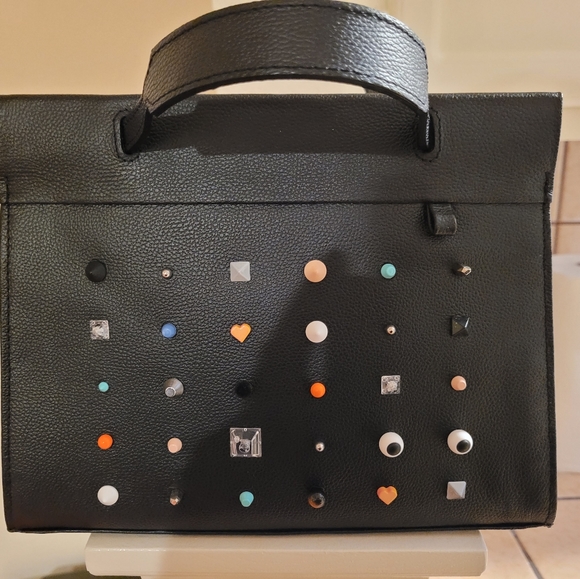 Min and Mon Handbags - NWT Min and Mon Vali Bag - Black Studded